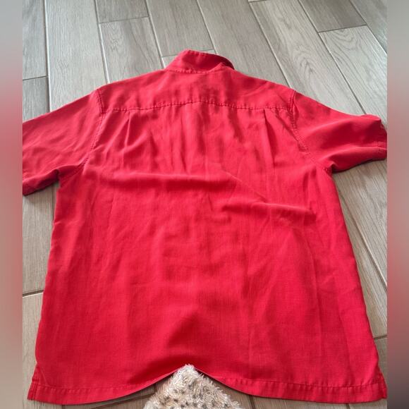 Tommy bahama button up shirt‎ short sleeve size L island zone - Picture 12 of 14